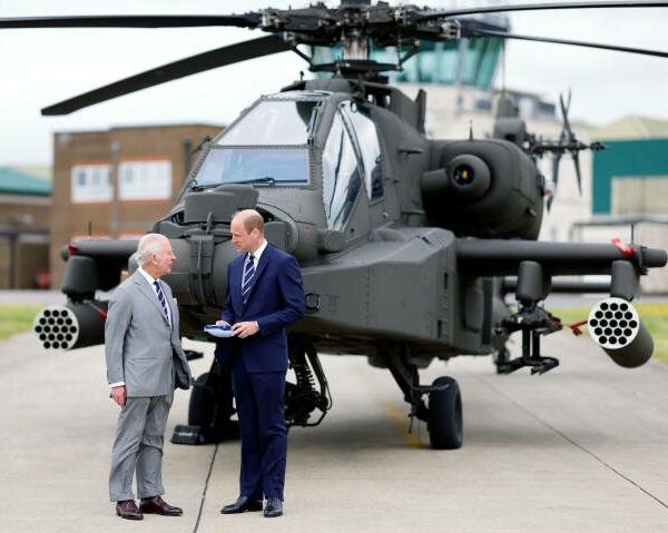 A proud father- King Charles III hands over military role to Prince William