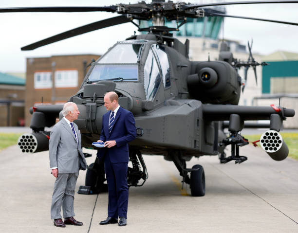 A proud father- King Charles III hands over military role to Prince William