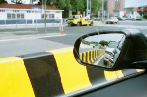 a car on the road
